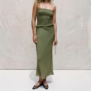 realisation par green wrap dress Realisation Par Green Violette Dress